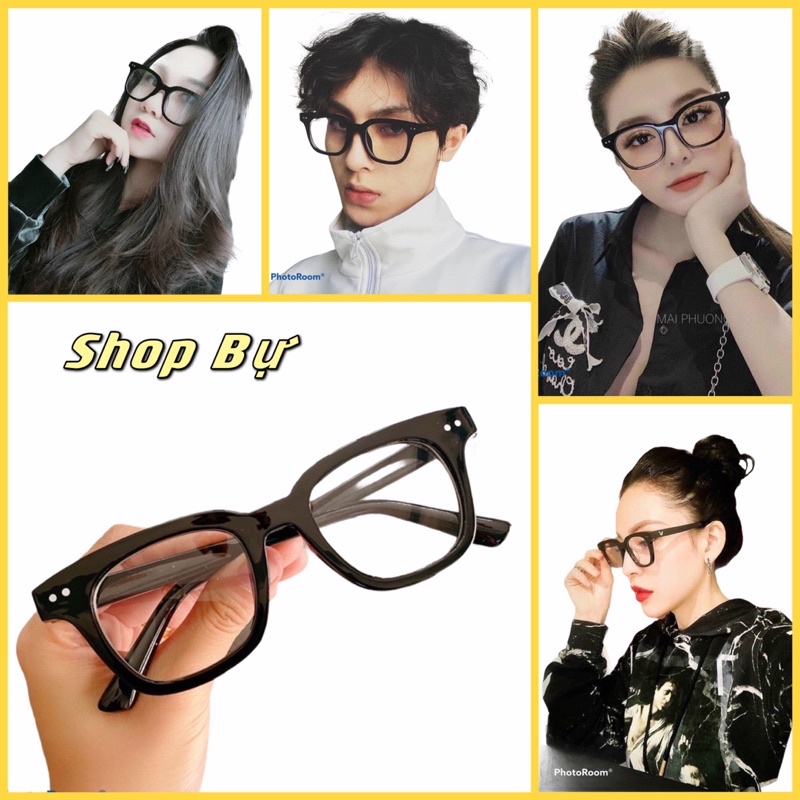 MẮT KÍNH GIẢ CẬN UNISEX CHỮ V HOT TREND ( kính V cận )