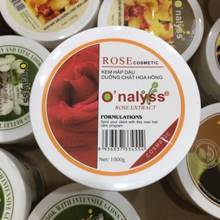 Kem Hấp Dầu O'nalyss Hương Hoa Hồng 1000g