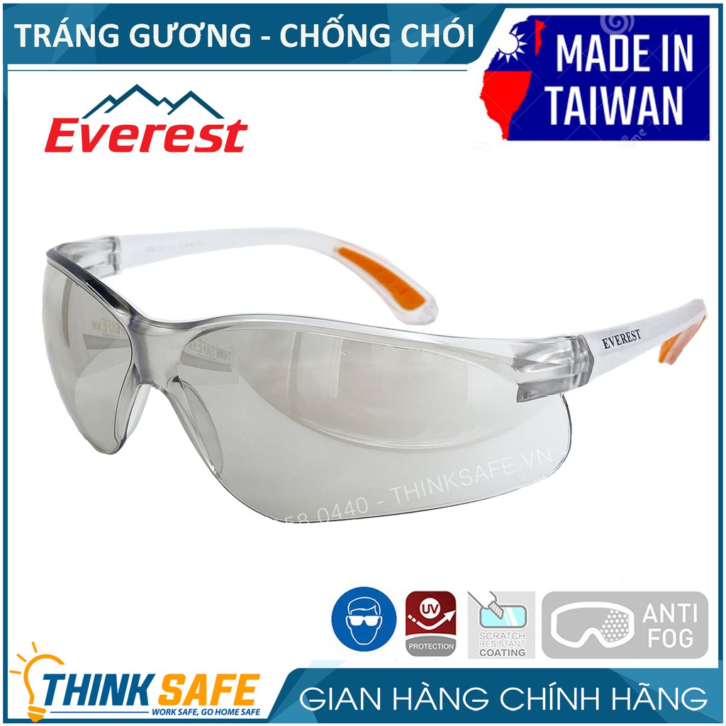 Kính chống bụi đi đường Thinksafe EV203 chắn bụi đa năng, chống tia bắn, chống bụi, cao cấp, trang bị bảo hộ lao động