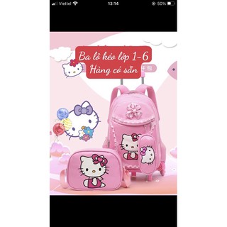 Ba lô kéo học sinh cấp 1 !