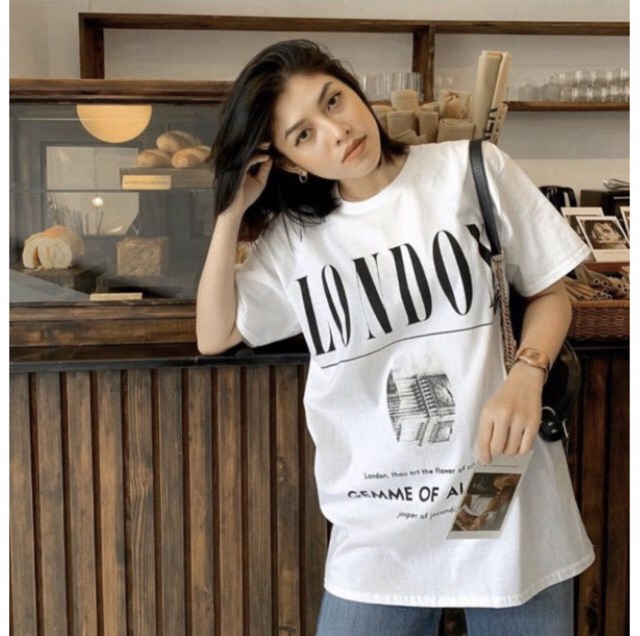 Áo Phông Trắng London Cao Cấp