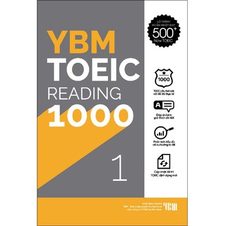 Sách - YBM Actual Toeic Tests RC 1000 - Vol 1 (229K)