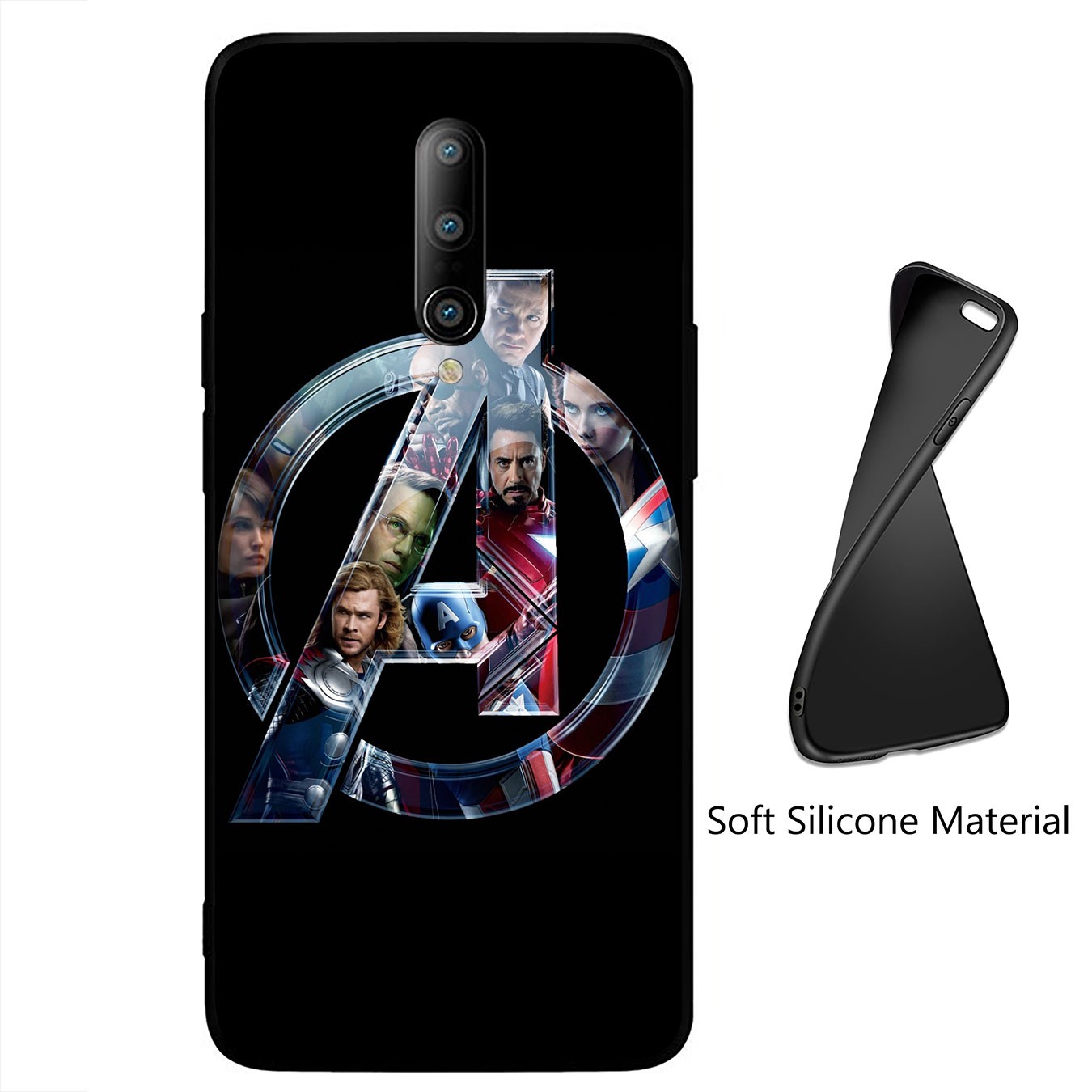 Samsung Galaxy A11 A31 A10 A20 A30 A50 A10S A20S A30S A50S A71 A51 Phone Case Soft Silicone Casing The Avengers Marvel Deadpool  Captain America