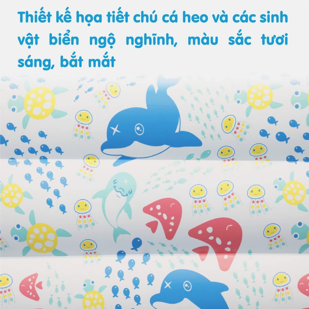 Bể Bơi Doctor Dolphin Đa Năng Hình Đáng Yêu Cho Bé