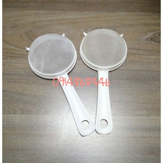 2 chiếc rây nhựa lọc nấm sữa kefir