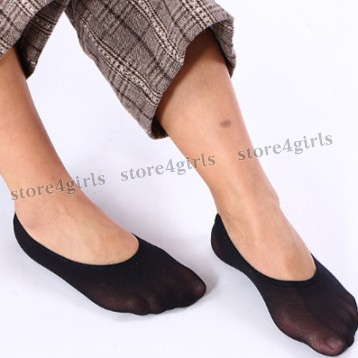 Combo 10 Tất Vớ Trơn Không Cổ - Mang Giày Búp Bê ( Trắng Đen Nude )