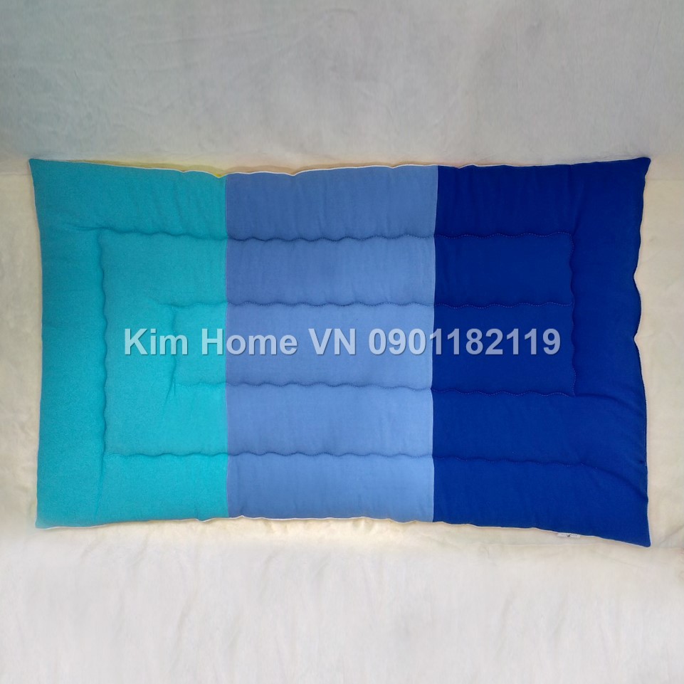 Nệm Cara Kim Home Cầu Vồng 2 Mặt Cho Bé Sơ Sinh, Cho Bé Đi Học Mẫu Giáo 68x118cm