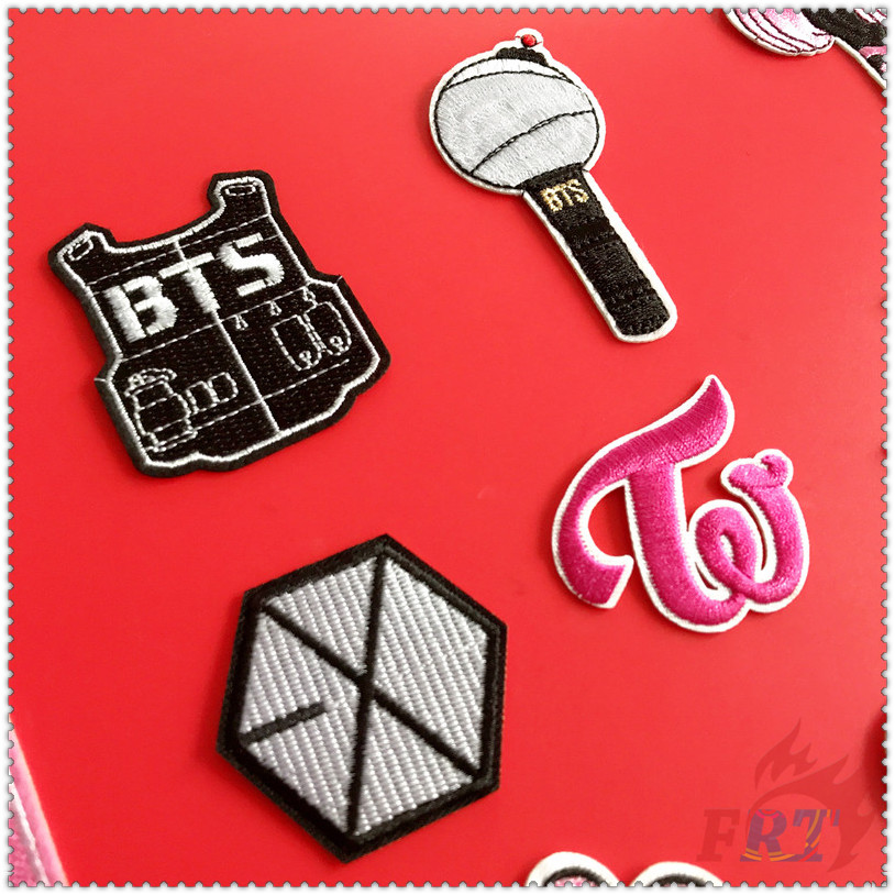 Sticker Ủi Thêu Hình Ngôi Sao Kpop