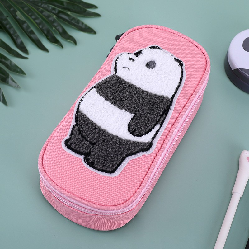 Hộp Bút Gấu Hoạt Hình Nhiều Mẫu Dễ Thương - Hộp Bút Dung Tích Lớn