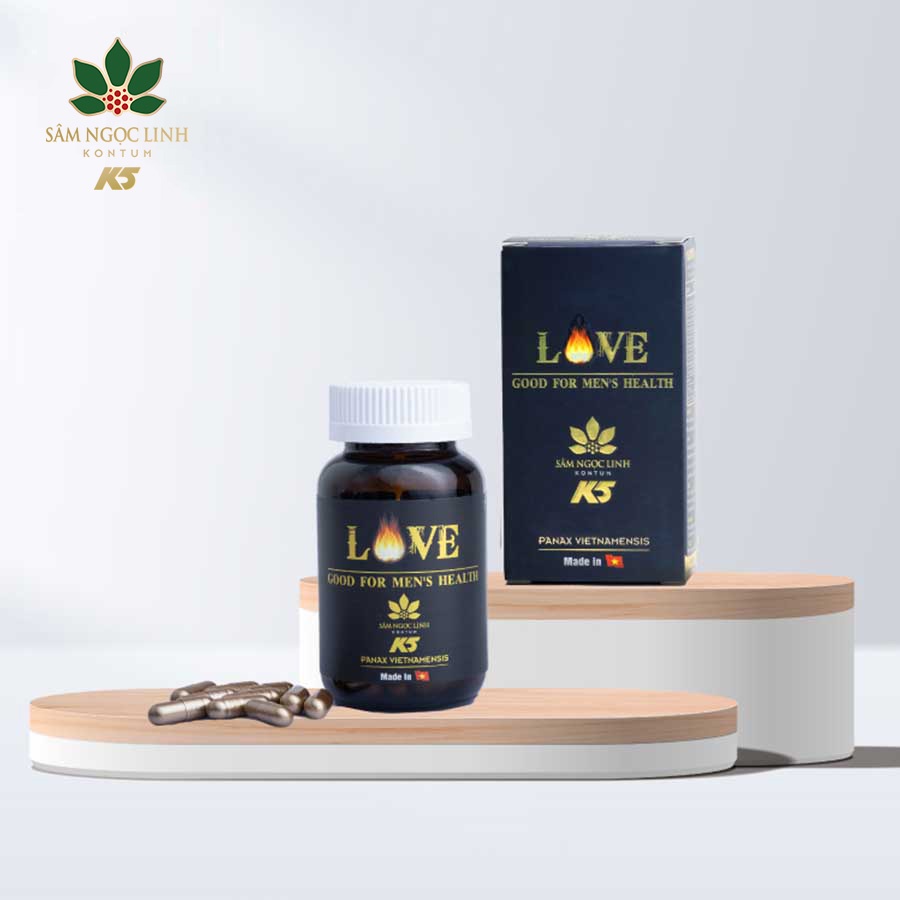 Sâm LOVE Good For Men's Viên Uống Tăng Cường Sinh Lý Nam Hộp 30 Viên