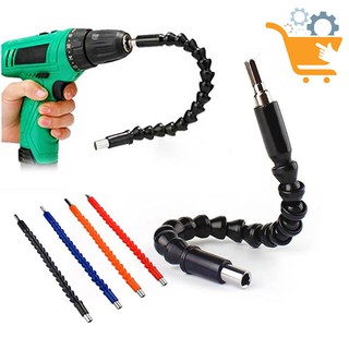 Dây Nối Dài Vặn Vít, Ống Nối Mềm Vặn Vít Uốn Cong Dùng Cho Máy Khoan Pin Khoan Điện Cầm Tay Chuyển Động 180 Độ