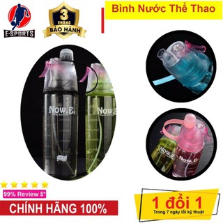 Bình nước thể thao phun sương now e - 600ml siêu hot