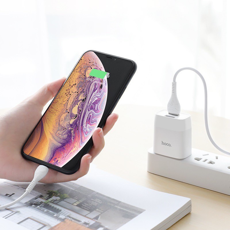 BỘ SẠC C73 chính hãng Hoco {2 đầu ra}