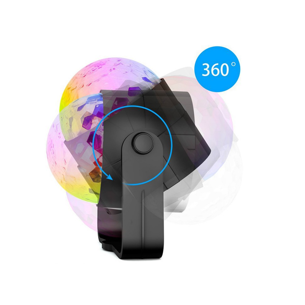 [Hàng Cao Cấp - 1 Đổi 1] Điều khiển - Đèn led xoay 7 màu vũ trường nháy chớp theo nhạc bay phòng sân khấu cảm ứng nhạc . | BigBuy360 - bigbuy360.vn