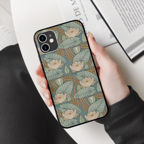 Ốp lưng iphone hình white flower collage art op art loại chống va đập  cho các dòng SAMSUNG PAP20210757