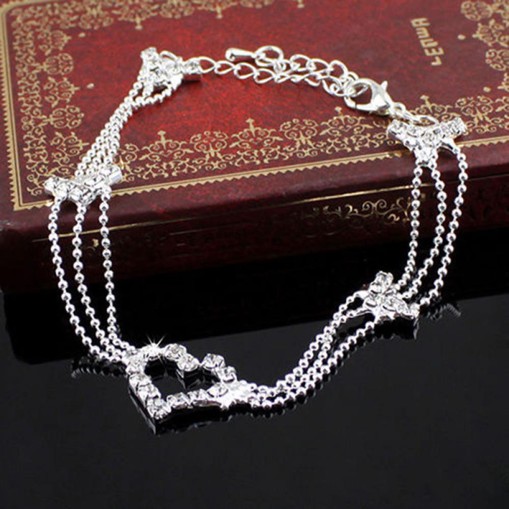 Vòng tay/lắc chân mạ bạc quyến rũ | BigBuy360 - bigbuy360.vn