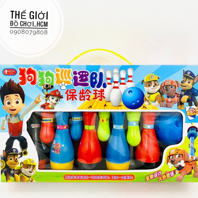[HOT-MỚI] Đồ chơi bowling mini gồm 10 ki và 2 quả bóng ném dành cho bé luyện sự khéo léo tinh mắt.