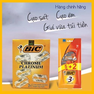 [CHÍNH HÃNG] Combo 06 dao cạo râu BIC 3 lưỡi