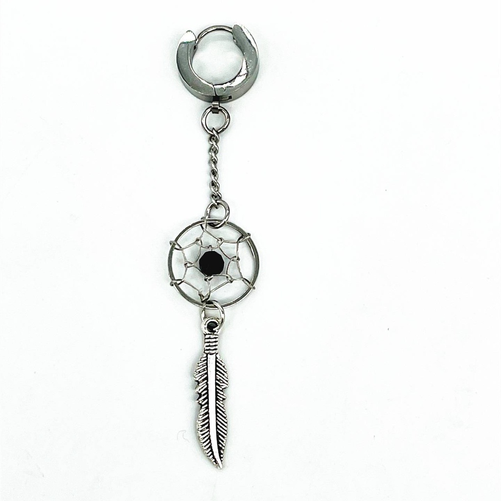 Bông tai hình vòng bắt giấc mơ phong cách nhóm nhạc Stray Kids Felix thiết kế thời trang