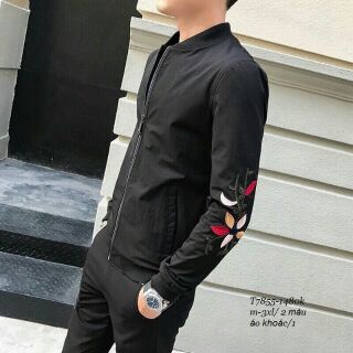 Áo khoác kaki nam dù 2 lớp