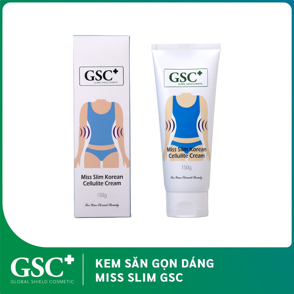 Kem Săn Giảm Béo GSC Miss Slim Cellulite Cream 150g từ GSC Hàn Quốc