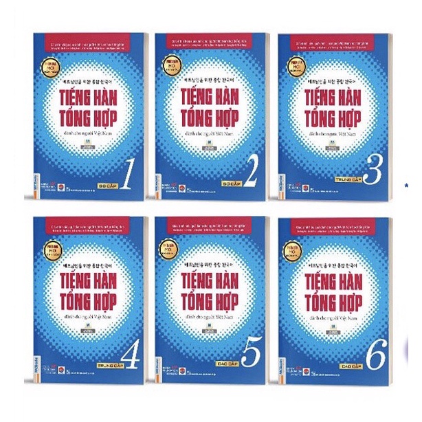 Sách Giáo Trình Tiếng Hàn Tổng Hợp Cao Cấp 5 SGK+SBT