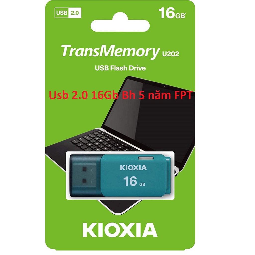 USB 16GB Toshiba Kioxia hàng chính hãng bảo hành 5 năm FPT | BigBuy360 - bigbuy360.vn