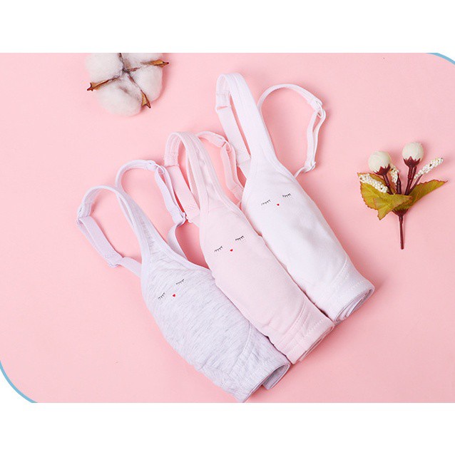 Bra / Áo Lá Cotton Nữ Sinh Đôi Mi Cài Sau Xuất Đông Âu ( AL:252) Hàng Loại Đẹp. | BigBuy360 - bigbuy360.vn