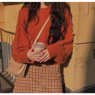 Áo len vặn thừng form thụng tay rộng cực xinh