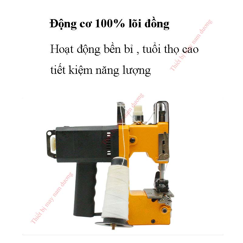 Máy may bao cầm tay KACHI GK9-200D đài loan khâu nhiều loại bao bì công nghiệp