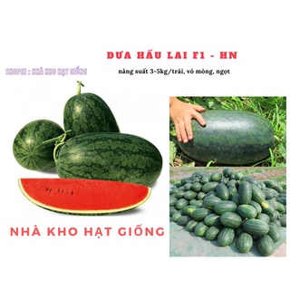 Giống dưa hấu dài f1- vỏ mỏng, ngọt thịt