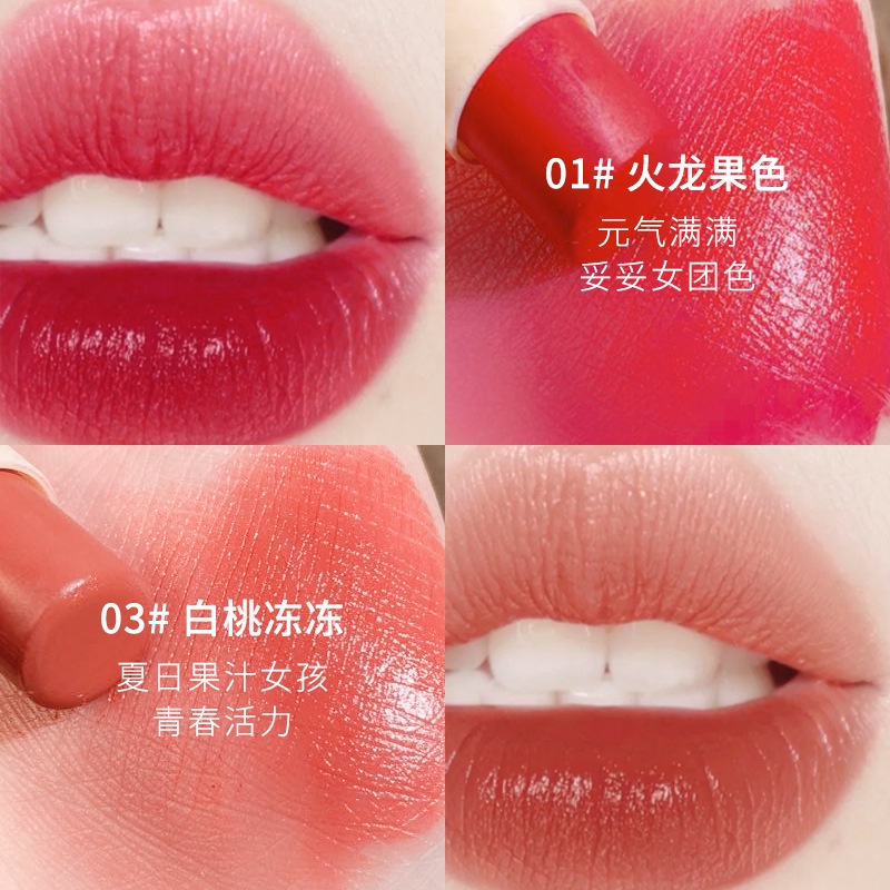 Son Môi Xixi Trang Điểm Dưỡng Ẩm Chống Thấm Nước Thiết Kế Vỏ Búp Bê Dễ Thương