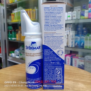 Xịt muối biển Sterimar Pháp cá heo chai 50ml
