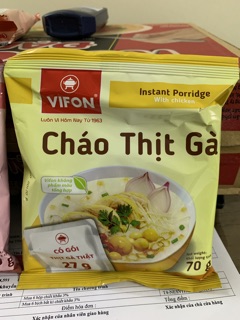 COMBO 5 GÓI CHÁO SƯỜN VIFON 70g
