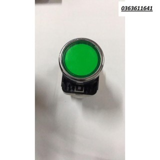 Nút nhấn có đèn xanh đỏ phi 22 la39