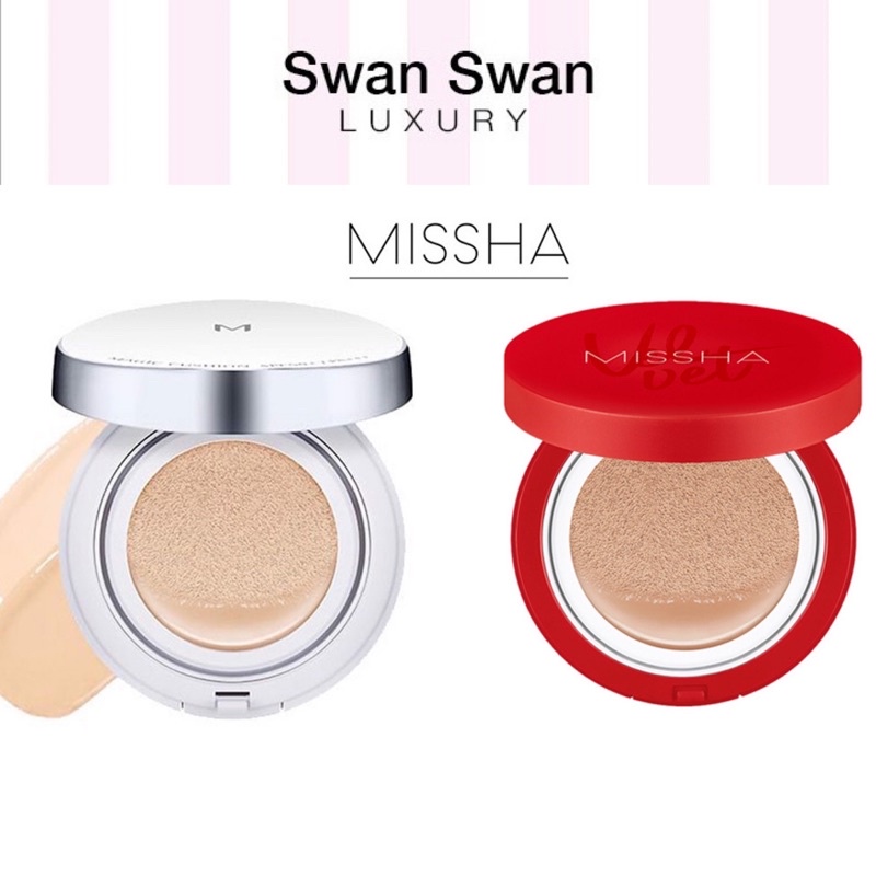 Phấn Nước Cushion MISSHA Red Vetvel Finish Chống Nắng SPF50 15g