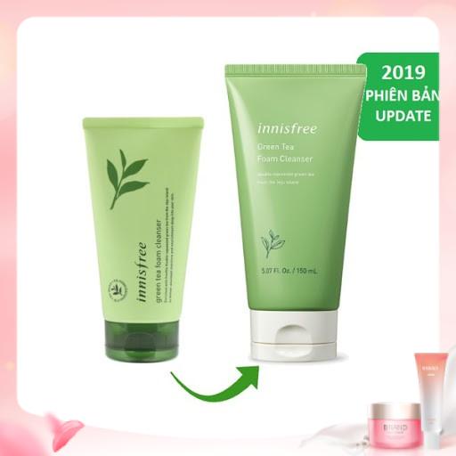Sữa Rửa Mặt Trà Xanh Innisfree Green Tea Cleanser mẫu mới
