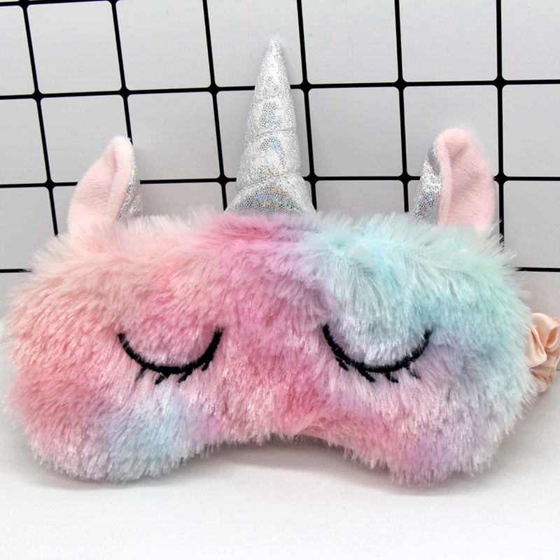 Mặt Nạ Che Mắt Hình Kì Lân Dễ Thương Dùng Khi Ngủ