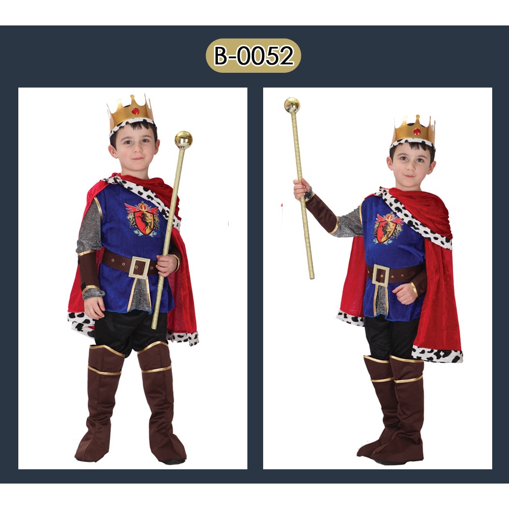 Bộ Đồ Hóa Trang Hoàng Tử Bóng Đá Cho Bé Trai Dịp Halloween