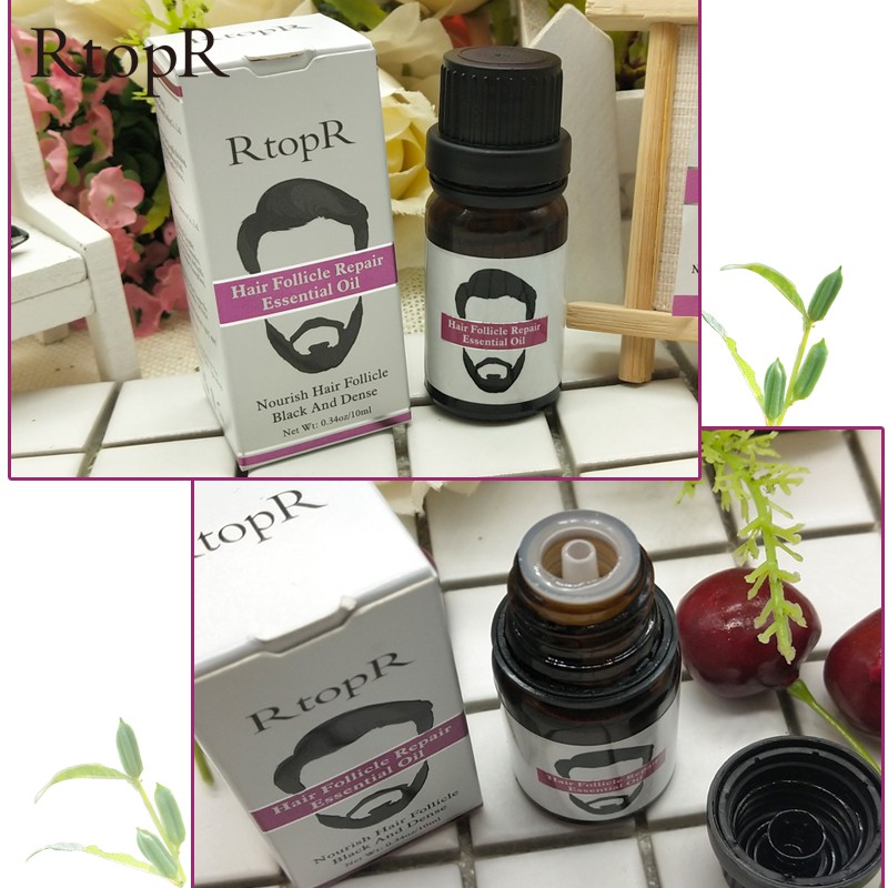 Tinh Dầu RtopR Kích Thích Mọc Râu / Tóc / Lông Mày Dưỡng Ẩm Mềm Mịn Cho Nam 10ml | BigBuy360 - bigbuy360.vn