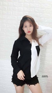 Áo sơmi phối màu (HS-KT-TR)