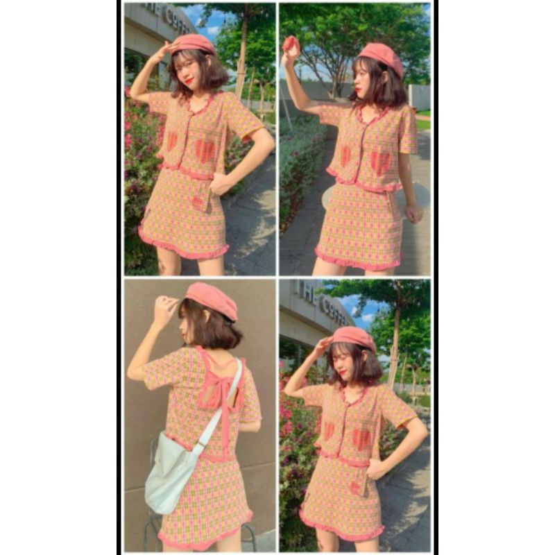 Áo sweet bae Hồng của Natthy Style | BigBuy360 - bigbuy360.vn