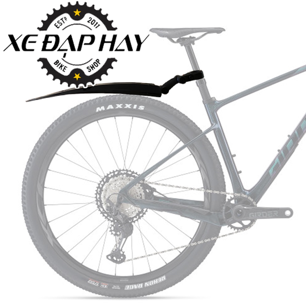 Chắn Bùn Cao Cấp Dùng Cho Xe Đạp Địa Hình MTB Bánh 24, 26, 27.5&quot; | Dè Chắn Bùn Nhựa PP Chống Va Đập Gắn Cọc Yên