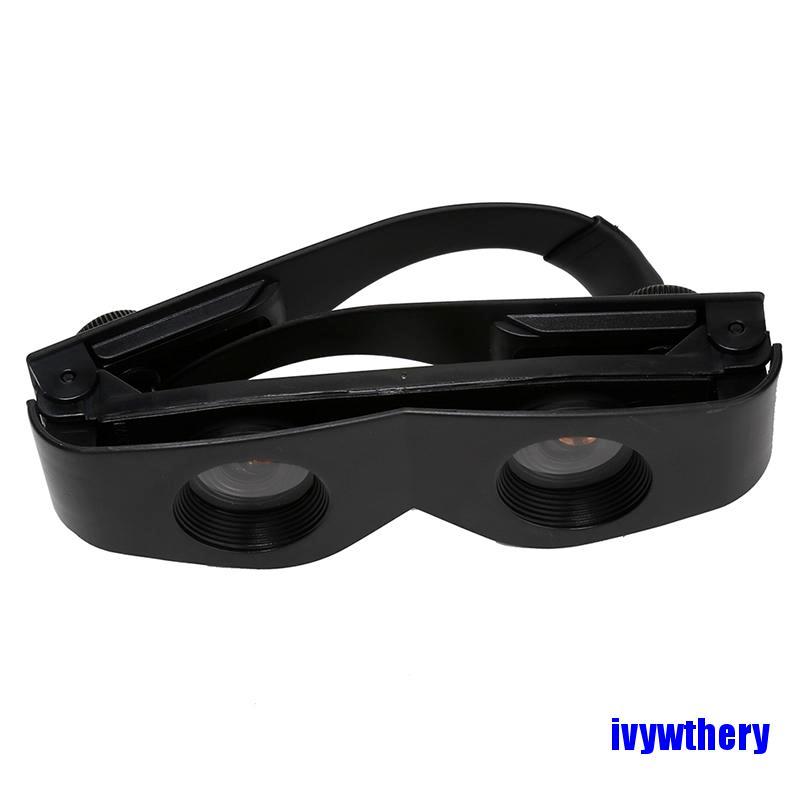 [COD]Portable Glasses Style Magnifier Telescope Binoculars For Fishing Hiking Binoculars