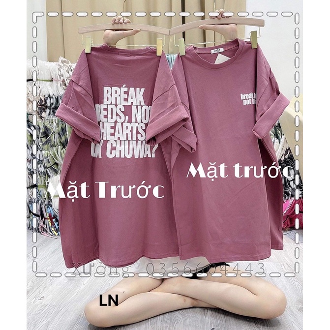 Áo phông Break in 2 mặt TH6