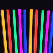 Đèn LED neon Tuýp LED thanh màu liền Máng Dài 120 cm, Màu Xanh lá, xanh dương, hồng, đỏ (Quay Tiktok) xài điện 220V