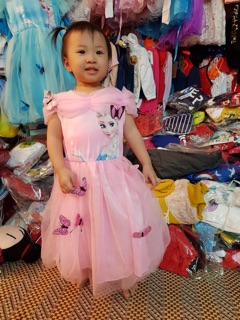Váy Babydon thô lụa