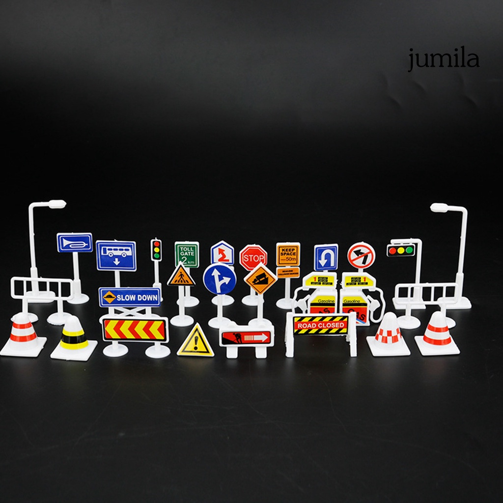 Set 56 Biển Báo Giao Thông Bằng Nhựa Đa Năng Cho Bé