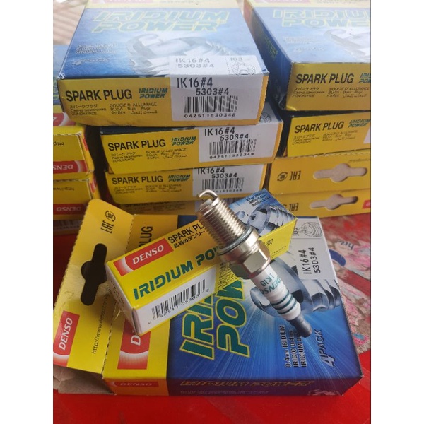 BUGI TIP 16 REN 14 NGẮN DENSO SÀI CHO NHIỀU DÒNG XE Ô TÔ HỘP 4 CÁI