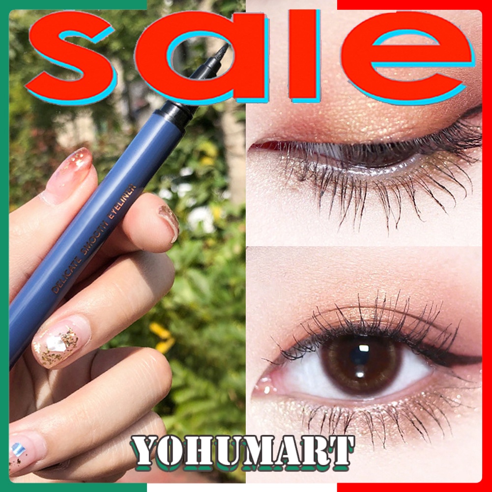 (Hàng Mới Về) Set Bút Kẻ Mắt Nước Và Mascara Chuốt Mi Trang Điểm Lâu Trôi Không Lem Và Kháng Nước